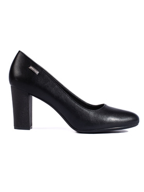 Black Block Heel Pumps by Sergio Leone