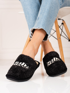 Cozy Black Slippers