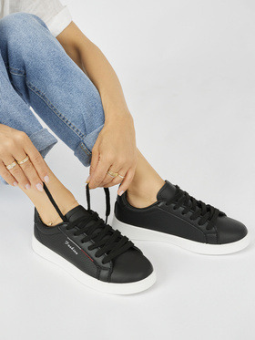 Classic Black Sneakers