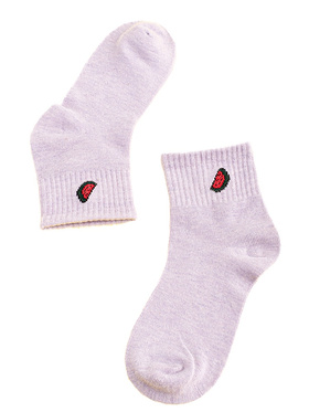 Children's Purple Watermelon Socks