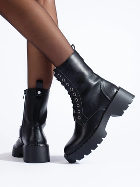 Classic Black Shelovet Ankle Boots