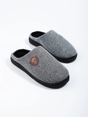 Cozy Gray Slippers