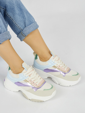 Colorful Chunky Sole Sneakers