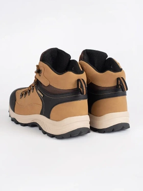 Warm Light Brown Hiking Boots