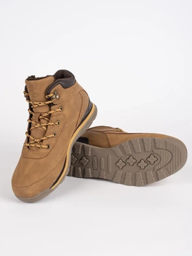 Warm Brown Trekking Boots