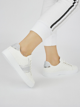 White Comfy Sneakers