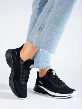 Stylish Black Chunky Sneakers by BIG STAR LL274327