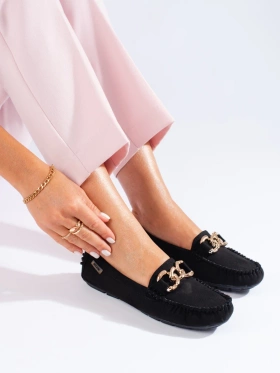 Classic Black Loafers