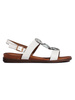 White Sergio Leone Flat Sandals