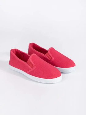 Red Slip-On Sneakers for Kids