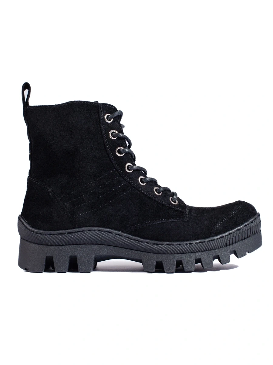 Lace-Up Ankle Boots by S.Barski with Chunky Soles