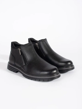 Cozy Black Winter Ankle Boots