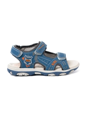 Boys' sandals in blue color