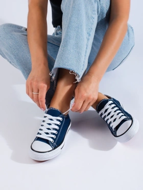 Classic Navy Sneakers