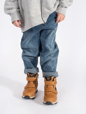 Warm and Cozy Velcro Boots for Kids