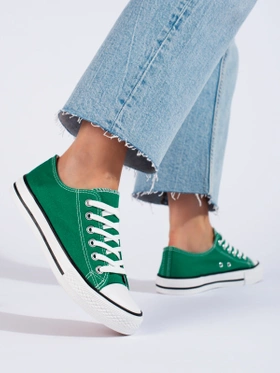 Classic Green Sneakers