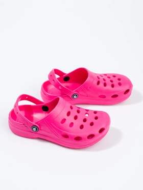 Light pink slip-on sandals