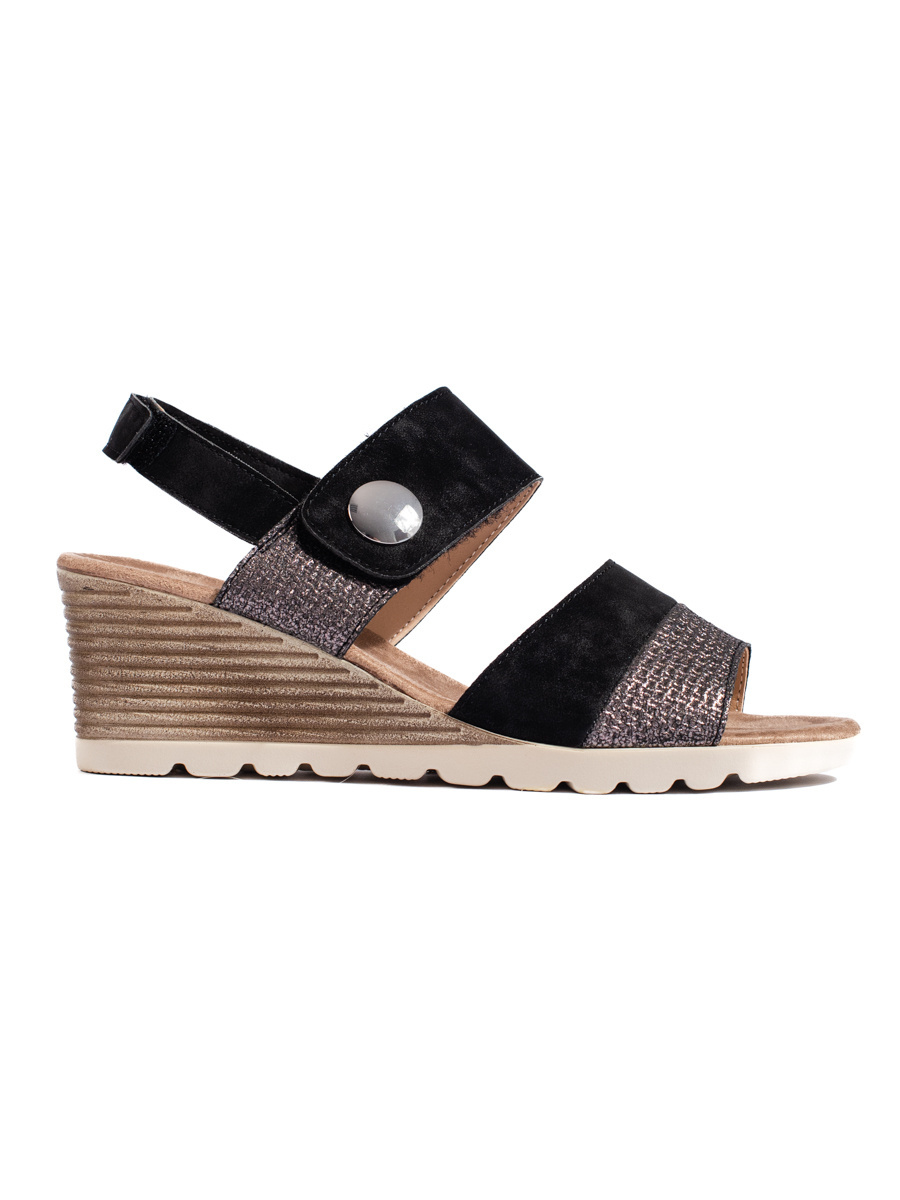 Comfort Wedge Strap Sandals