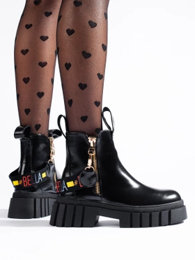 Black Platform Boots