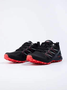 Lace-Up Black Sports Shoes DK