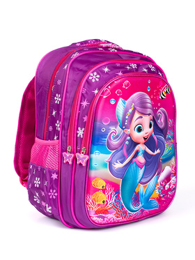 Purple Mermaid Backpack