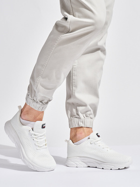 Sleek White Sneakers