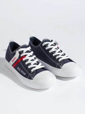 Navy Blue Sneakers by BIG STAR LL174006