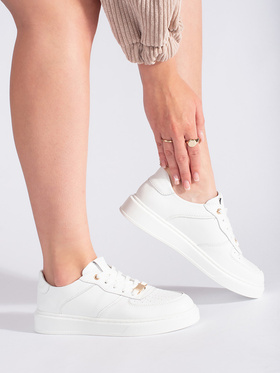 White Leather Sneakers